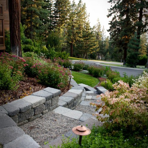 front yard landscaping and hardscape designs by tahoe outdoor living